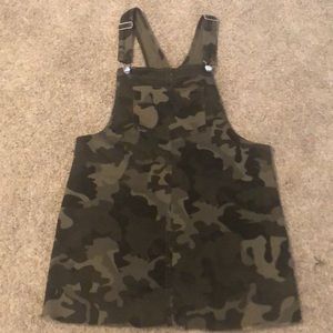 Camo Overall Dress